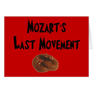 Mozarts last Movement Hilarious Gifts