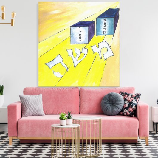 Mozes Canvas Afdruk (Insitu (Woonkamer))