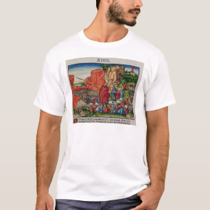 Mozes die het Rode Zee oversteken T-shirt