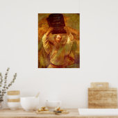 Mozes en de 10 geboden poster (Keuken)