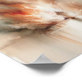 Mozes en de brandende Struik - Digitale Sketch Poster (Hoek)