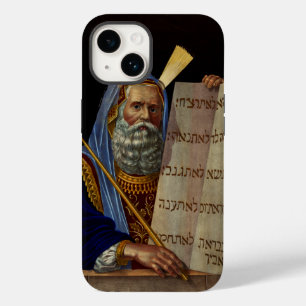 Mozes en de Tafelen van de Wet Kunst Case-Mate iPhone 14 Hoesje