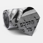 "Mozes en de tien geboden" stropdas (Opgerold)