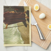 Mozes kruising van het Rode Zee, religie Theedoek (Quarter Fold)