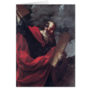 Mozes met de Tablets van de Wet