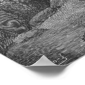 Mozes op de berg Sinai Poster (Hoek)