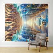 Mozes scheidt de Zeeen Wandkleed (In Situ (horizontaal))