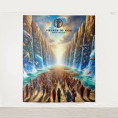 Mozes scheidt de Zeeen Wandkleed (Voorkant)