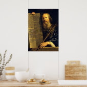 Mozes, schilderij van Philippe de Champaigne Poster (Keuken)