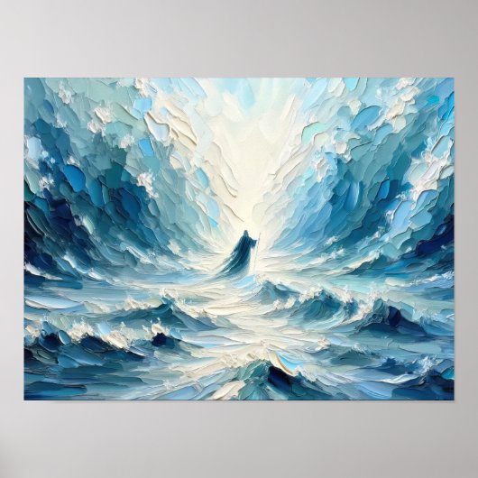 Mozes Splitsing van de Rode Zee, , Schetsen, Overt Poster (Voorkant)