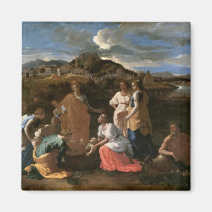 Mozes uit het water gered, 1647 magneet