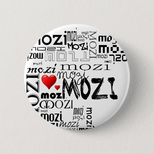 MoziLindo Ronde Button 5,7 Cm (Voorkant)