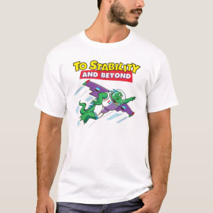 Mozilla - naar stabiliteit en verder t-shirt