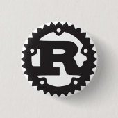 Mozilla Rust Button (Voorkant)