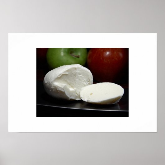Mozzarella Cheese Poster (Voorkant)