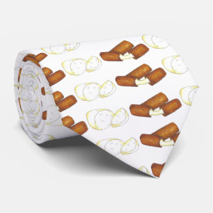 Mozzarella Cheese Sticks Foodie Junk Food Stropdas