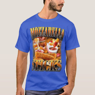 Mozzarella Kaas Sticks Bootleg Rap CD Esthetiek  T-shirt