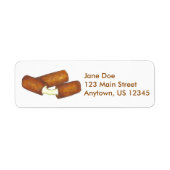 Mozzarella Sticks Cheese Junk Food Labels (Voorkant)