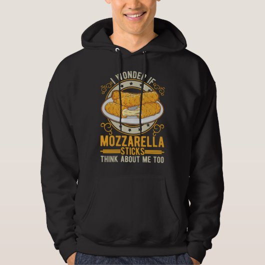 Mozzarella Sticks Cheese Sticks Hoodie (Voorkant)