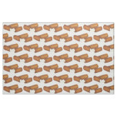 Mozzarella Sticks Fried Snack Food Cheese Fabric Stof (Fat Quarter)