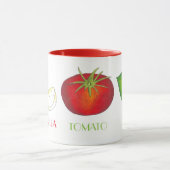 Mozzarella Tomato Basil - Italiaans voedsel dat ka Mok (Midden)
