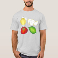 Mozzarella Tomato Basil Olive Oil Italiaans T-shir