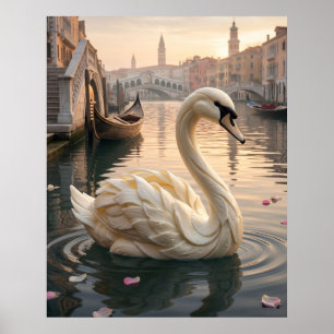 Mozzarella Zwanenmeer Poster