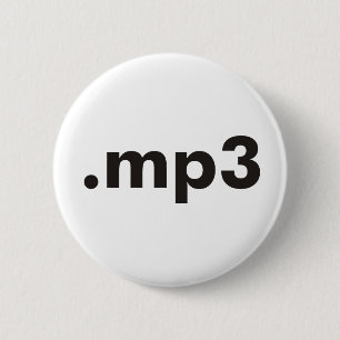 mp3 producten & design! ronde button 5,7 cm