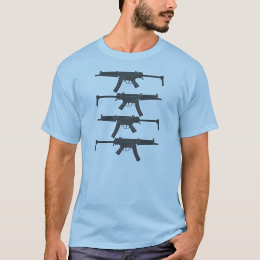 MP5 = gespleten meloenen T-shirt (Voorkant)