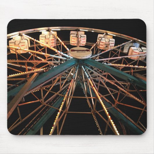 MP 0611 Ferris Wheel Waterverf Style Muismat (Voorkant)