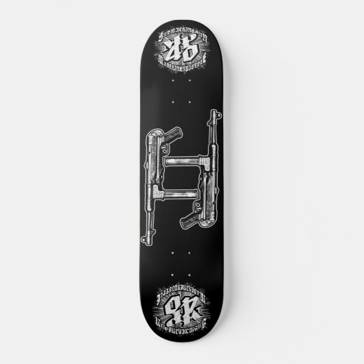 MP 40 8 1/8-inch skateboard (Voorkant)