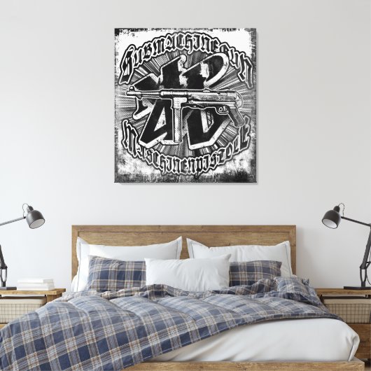 MP 40 uitgerekt canvas (Insitu (Slaapkamer))