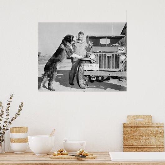 MP Mascot: 1942 Poster (Keuken)