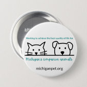 MPA Companion Animals Button (Voorkant /achterkant)