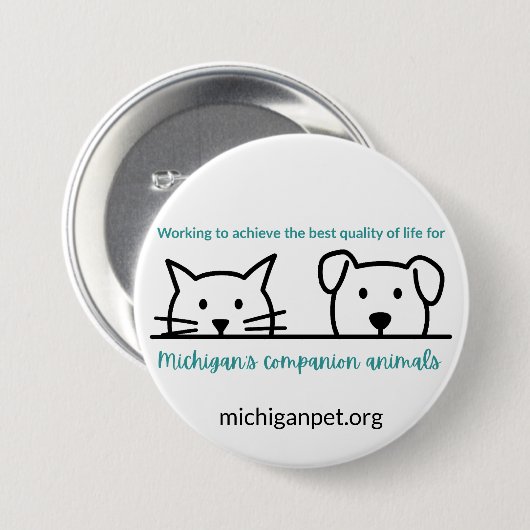MPA Companion Animals Button (Voorkant /achterkant)