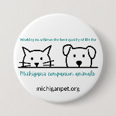 MPA Companion Animals Button (Voorkant)