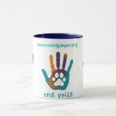 MPA One Voice Empreinte de patte dans les tasses à (Centre)