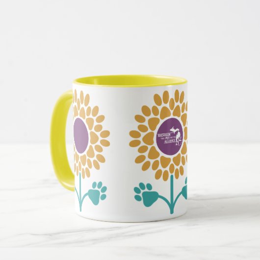 MPA Sunflower Coffee Mug (Devant gauche)