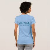 MPA T-shirts Bella+Canvas Slim Fit pour femmes (Dos entier)