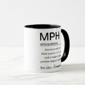 MPH Afstudeerdefinitie Mok (Voorkant rechts)