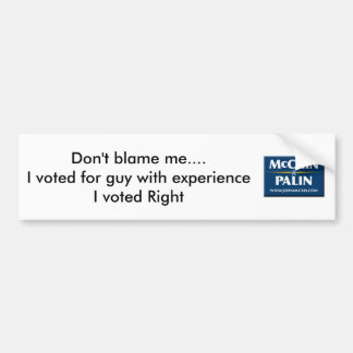 MPS-BTM1, geef me niet de schuld...Ik heb voor iem Bumpersticker