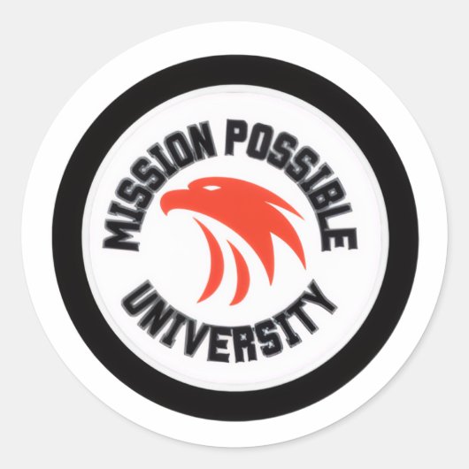 MPU-sticker Ronde Sticker (Voorkant)