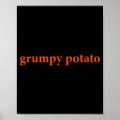 Mpy Tato Funny Thanksgiving Matching Couples Humor Poster (Voorkant)