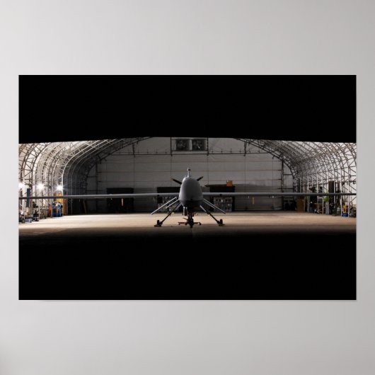 MQ-1C Sky Warrior Poster (Voorkant)