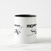 MQ-9 Reaper 11 oz Ringer Mug (Centre)