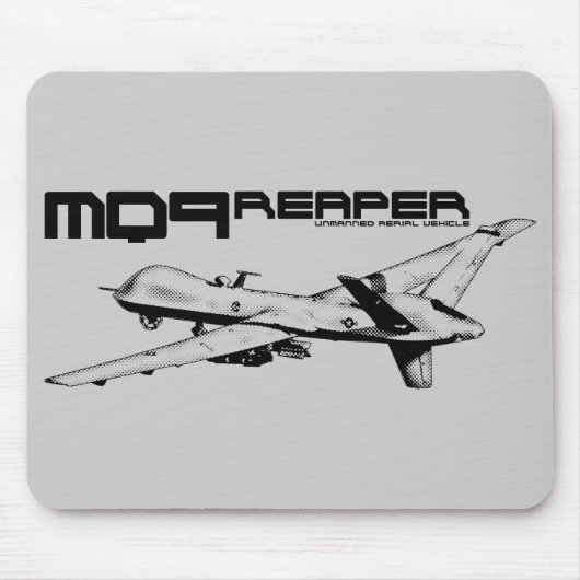 MQ-9 Reaper Mousepad Muismat (Voorkant)