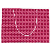 MQF Sequins-roze-Magenta-GIFT BAG L Large Cadeautasje (Achterkant)