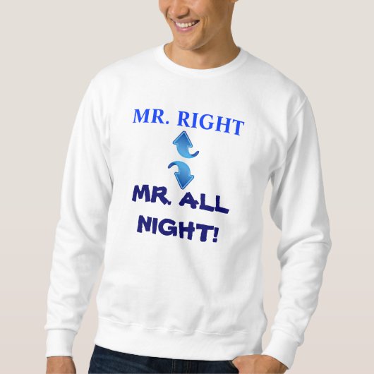 MR ALLE NACHTE sweatshirts Trui (Voorkant)