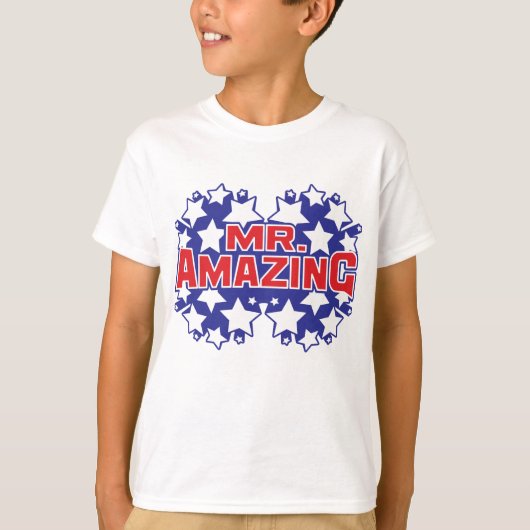 Mr Amazing T-shirt (Voorkant)