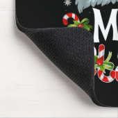 Mr And Mrs Claus Couples Matching Christmas Pajama Muismat (Hoek)